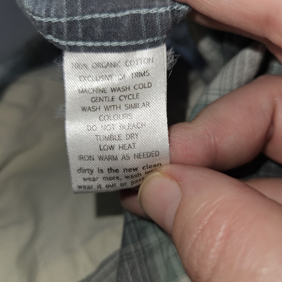 Horny Toad Mens Short Sleeve Button Up Shirt Size M - Picture 14 of 14